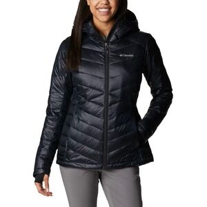 Columbia Women's Joy Peak Insulated Hooded Jacket,‎ Black